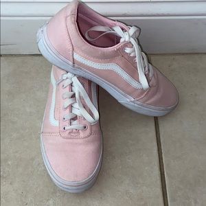 Girl’s pink VANS!